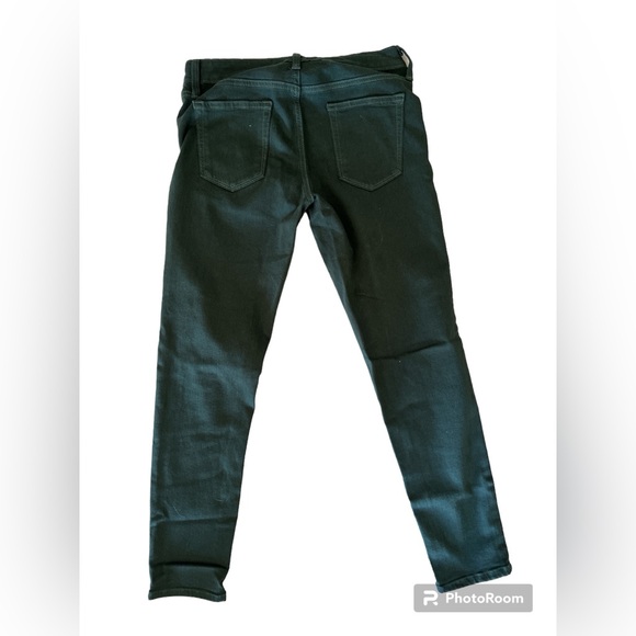 Just Black Skinny Jeans In Olive Green Color, Size 28P - Picture 4 of 6